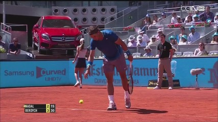 Nadal vs Berdych - Mutua Madrid Open [2014]