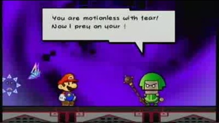 Super Paper Mario - Walkthrough - Chapter 6 - 1 Part 2 (more of the Reference Land) 
