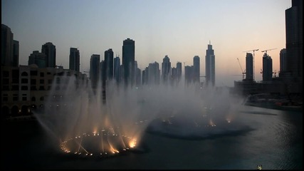 Фонтана в Дубай 