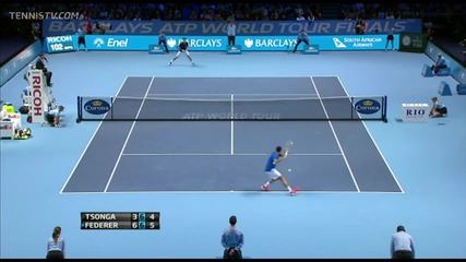 Federer vs Tsonga - London 2011!