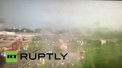 USA: See CCTV footage of a tornado ripping through Beavercreek, Ohio