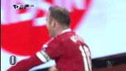 Уейн Рууни от Манчестър Юнайтед за 2:1 срещу Суонси