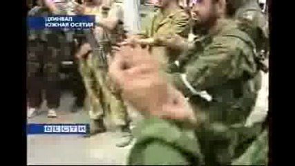 Чеченския Спецназ На Помощ На Осетия