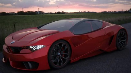 Bmw M10 - Gt 4 Concept Cars M5 Gold - M6 Chrome For First