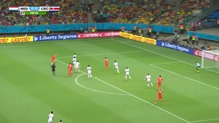 Холандия на 1/2 финал на Световното! Холандия 0:0 Коста Рика (4:3 след дузпи) 05.07.2014