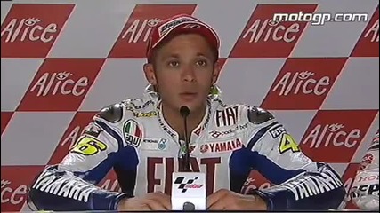 Rossi interview after the Germany Gp 