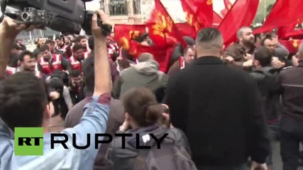 Турция: Сблъсъци с турските комунисти по време на манифестацията за Първи май