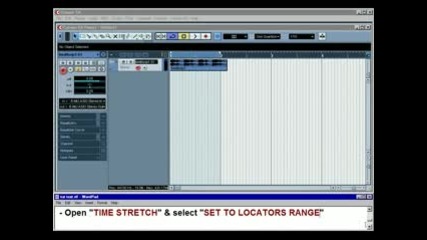 Timestretching Loops In Cubase Sx3