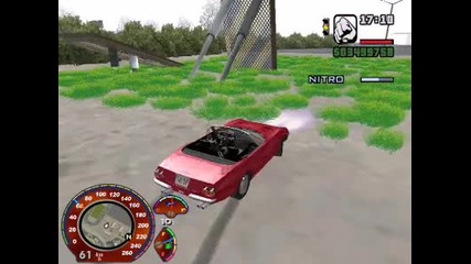 skok s ferarri cabrio in Gta vip mod 
