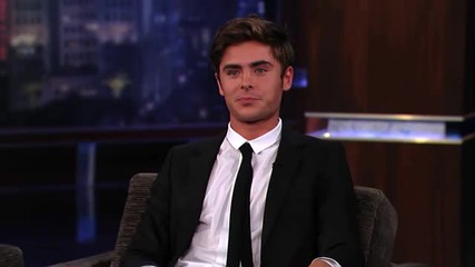 Zac Efron in Jimmy Kimmel на живо част 1 