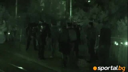 28.10.2011 Екшън и арести пред стадиона след дербито