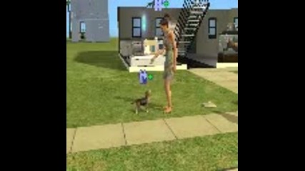 ku4ence se prestruva na umrqlo (the sims 2 pets) 