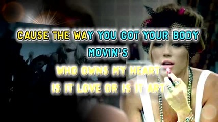 Miley Cyrus - Who Owns My Heart (karaoke)