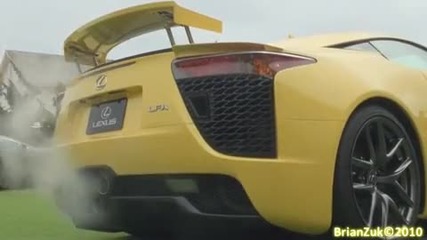 Yellow Lexus Lfa