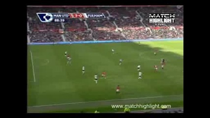 14.03.2010 Манчестър Юнайтед - Фулъм 3 - 0 Гол на Димитър Бербатов 
