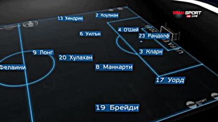 Съставите на Белгия и Ирландия