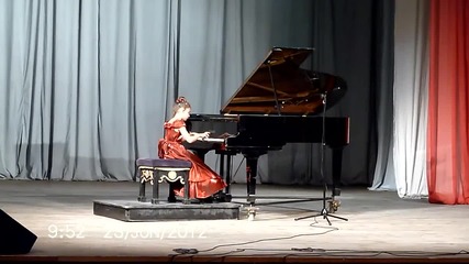 Надежда Александрова /9 годишна/-rondo Ala Turka,юни 2012г