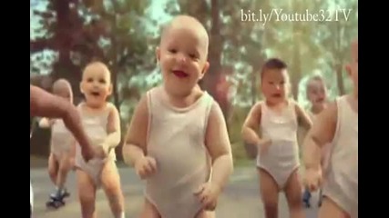 Evian Baby Dance - Black Eyed Peas Pump It
