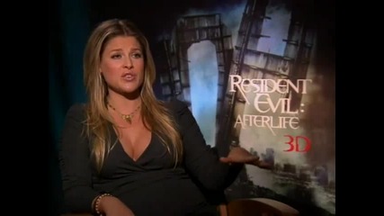 Interview with Ali Larter for Resident Evil Afterlife 3d (480p) 