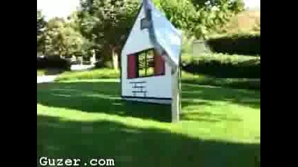 Оптическа Илюзия на къща