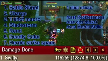 World of warcraft Swifty New 1 Shot Macro