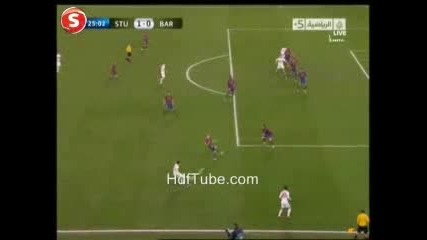 Champions League 23.02.2010. Stuttgart 1 - 1 Barcelona 