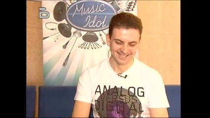 Music Idol 3 - интервю с Ясен Велчев 