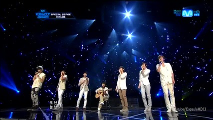 (hd) Infinite - In the summer (special stage) ~ M Countdown (21.06.2012)