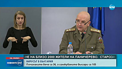 Още един починал с коронавирус, 735 са заразените у нас