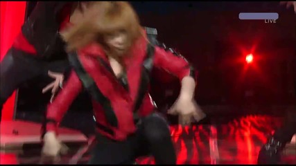 Special Stage - Thriller [ Kikwang, Taemin, Wooyoung, Chansung, Minji ][live at Inkigayo 31.10.2010