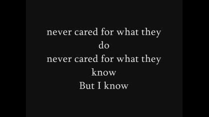 Metallica - Nothing Else Matters(lyrics)