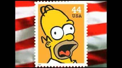 The Simpsons - Stamps 