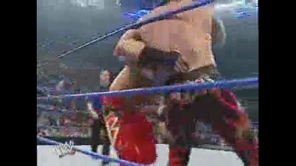 No Way Out 2005 - Rey Mysterio & Eddie Guerrero vs The Bashams ( Wwe Tag Team Championship) 