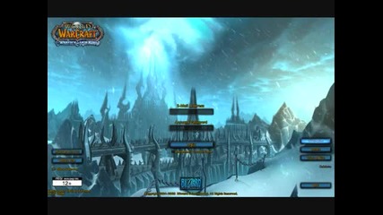 World of Warcraft Wrath of the Lich King Login Screen Music 
