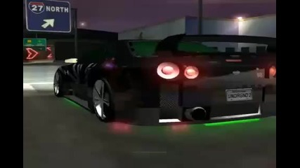 Need for Speed Underground 2 - Drag Racing (music by Ntl) 
