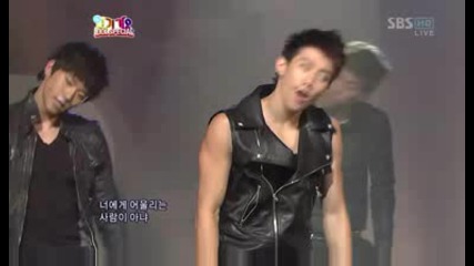 2pm { Special Stage } You in fantasy + Kiss + Forever Love + Bad Guy {090816 sbs inkigayo }