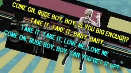 [караоке] Rihanna - Rude boy (karaoke Instrumental)