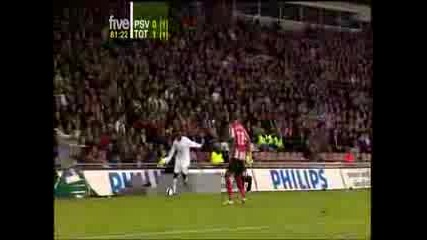 Berbatov Goal - Spurs V Psv Eindhoven