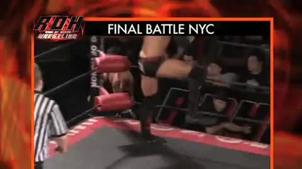 Final Battle 2009 - Tyler Black ( Seth Rollins ) vs Austin Aries - Roh World Championship