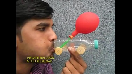 Количка с балонна тяга