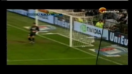 sampdoria - 1 - 0 - inter - pazzini