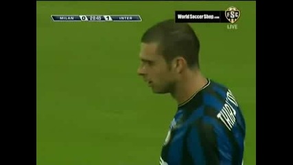 Milan - Inter 0:1 - Гола на Тиаго Мота