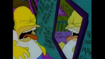 Homer Screaming Has a Sparta Remix