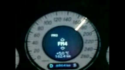 Mercedes Benz E 350 0 - 200 km/h
