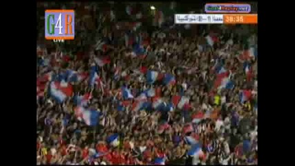 France - Turkey 1 - 0 (1 - 0,  5 6 2009)