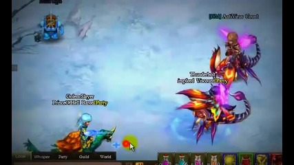 Pvp _ Implord Vs Princeofhell.. Crystal saga .. Alnajm Server!!