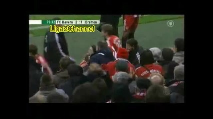 Bayern Munich 2 - 1 Werder Bremen 