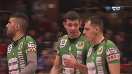 ВК Добруджа - ВК Левски 3:0 /репортаж/