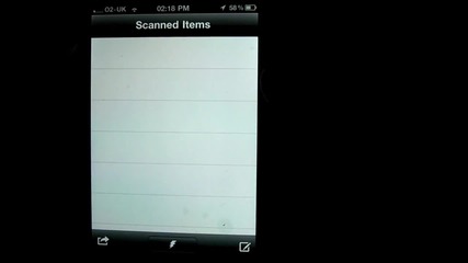 Barcode Scanner Red Laser App iphone 4