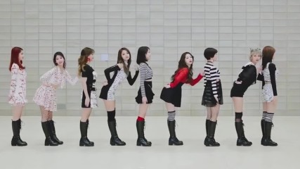 Twice Knock Knock mirrored